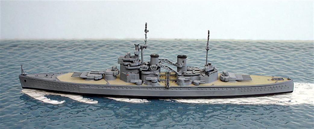 Secondhand Mini-ships Revell SH11 HMS King George V British battleship in WW2 1/1200
