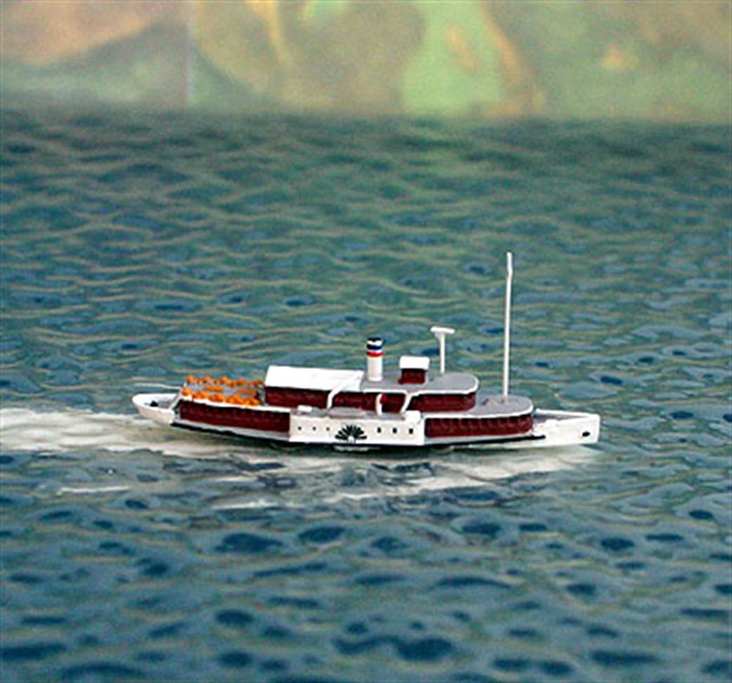 Rhenania 1/1250 RJ321 Freya paddle steamer from 1905 based in Kiel