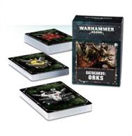 Designed to make it easier to keep track of Tactical Objectives and Stratagems in games of Warhammer 40,000, this set of 72 cards – each featuring artwork on the reverse – is an indispensable tool in the arsenal of any Orks gamer.