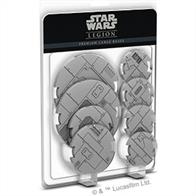 Enhance the look of your Star Wars™: Legion vehicles and other large units with premium plastic bases! The Premium Large Bases pack contains eight premium notched bases covering all three sizes of notched base, providing four 50-mm bases to upgrade units such as the 74-Z Speeder Bikes, two 70-mm bases to upgrade units like the AT-RT, and two 100-mm bases to upgrade units such as the AT-ST or the T-47 Airspeeder.