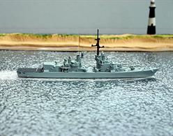A 1/1250 scale model of Italian destroyer Ardito in 1971 by Hai 141. The model is in good condition, see photograph