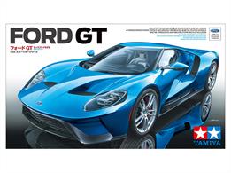 Tamiya 24346 1/24th Ford GT Car KitThis is a high-precision Tamiya 24346 model assembly kit of the Ford GT! Specifically, this version represents the second-generation iteration which was unveiled at the 2015 North American International Auto Show. 
