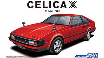 Aoshima 05613 1/24th Toyota MA61 Celica XX280 Plastic Car kit