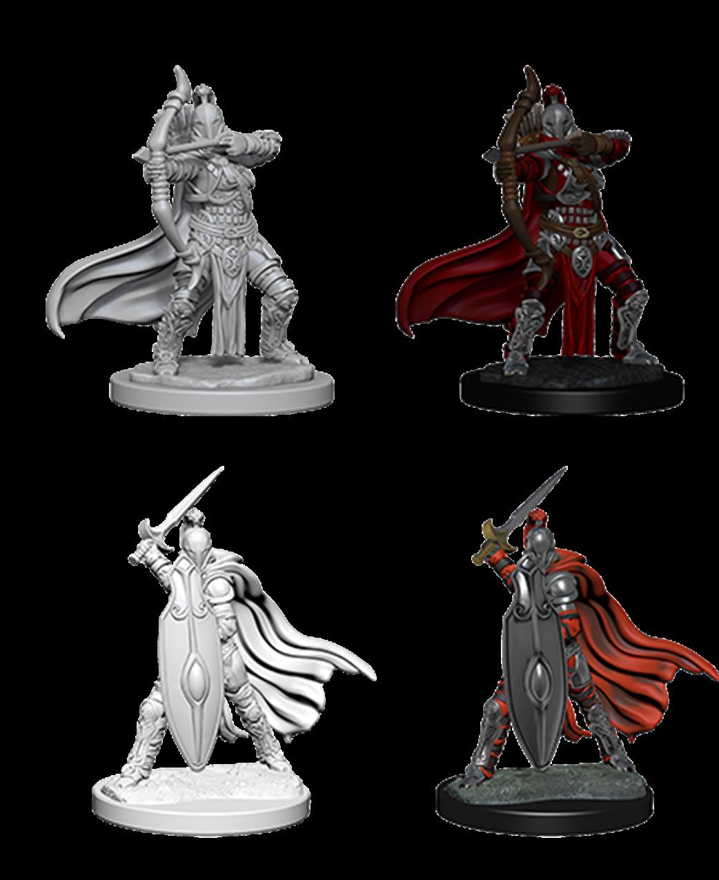 Wizkids  73425 Female Knights/Gray Maidens: Pathfinder Deep Cuts Unpainted Miniatures