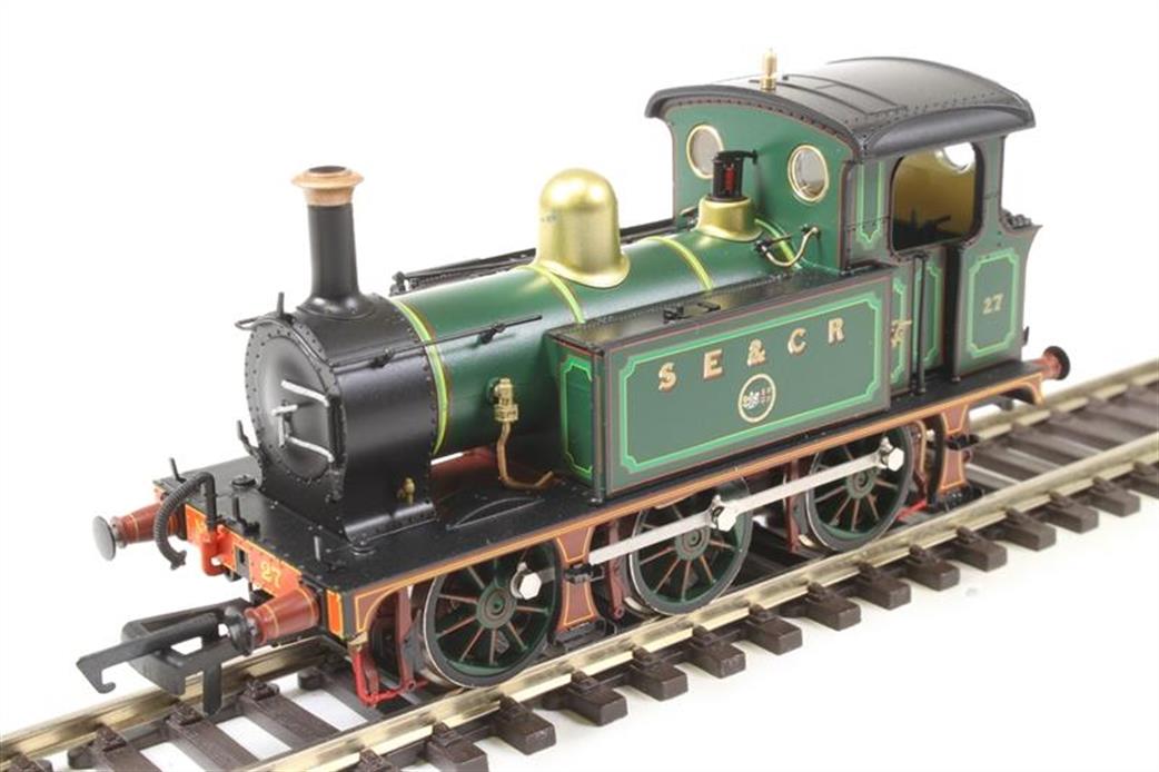 Accurascale OO H4-P-015 SECR 27 P Class 0-6-0T SE&CR Lined Green