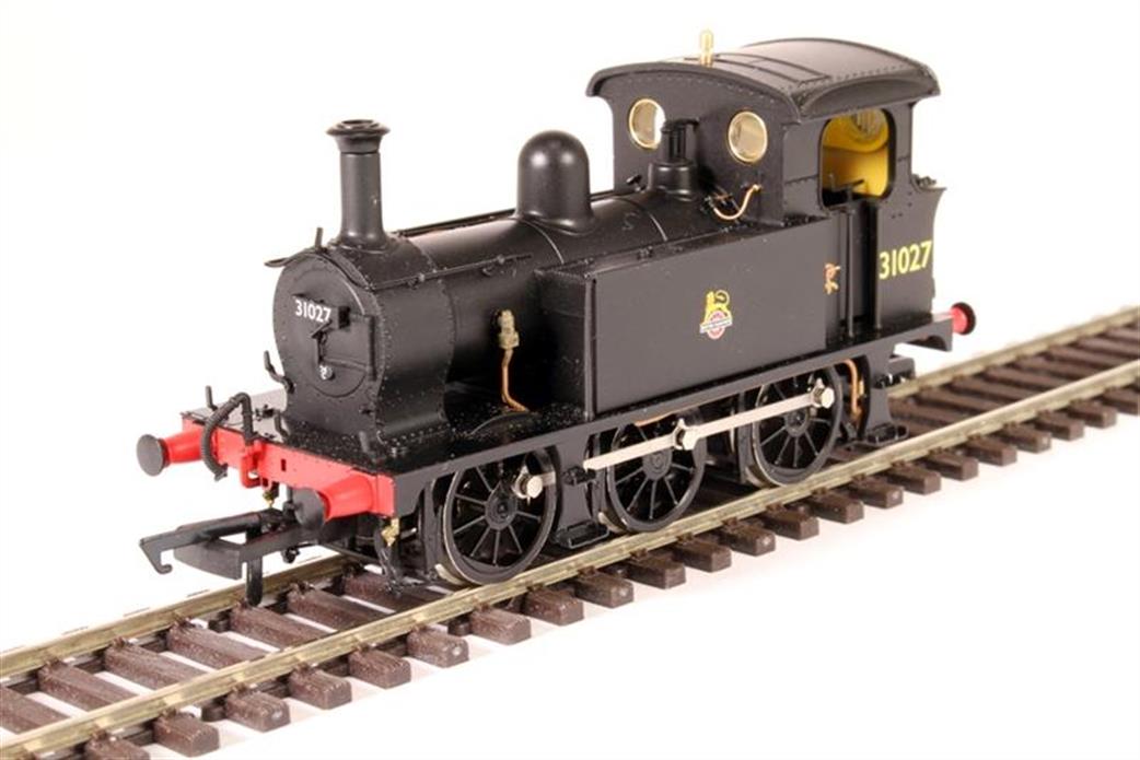 Accurascale OO H4-P-007 BR 31027 SECR P Class 0-6-0T BR Black Early Emblem
