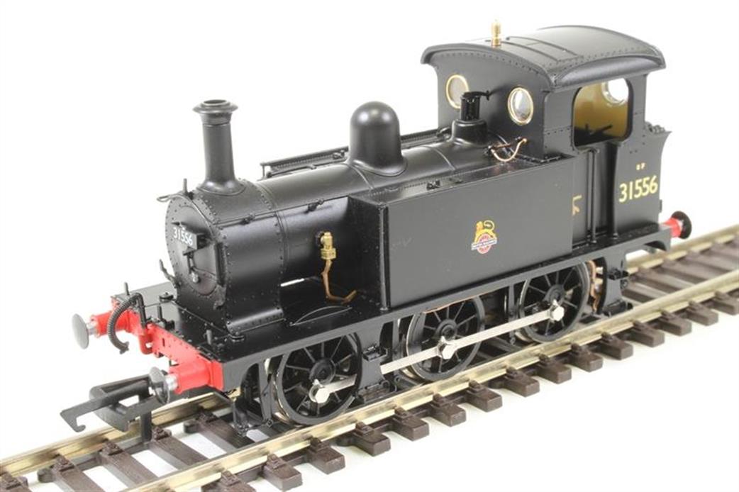 Accurascale OO H4-P-016 BR 31556 SECR P Class 0-6-0T BR Black Early Emblem