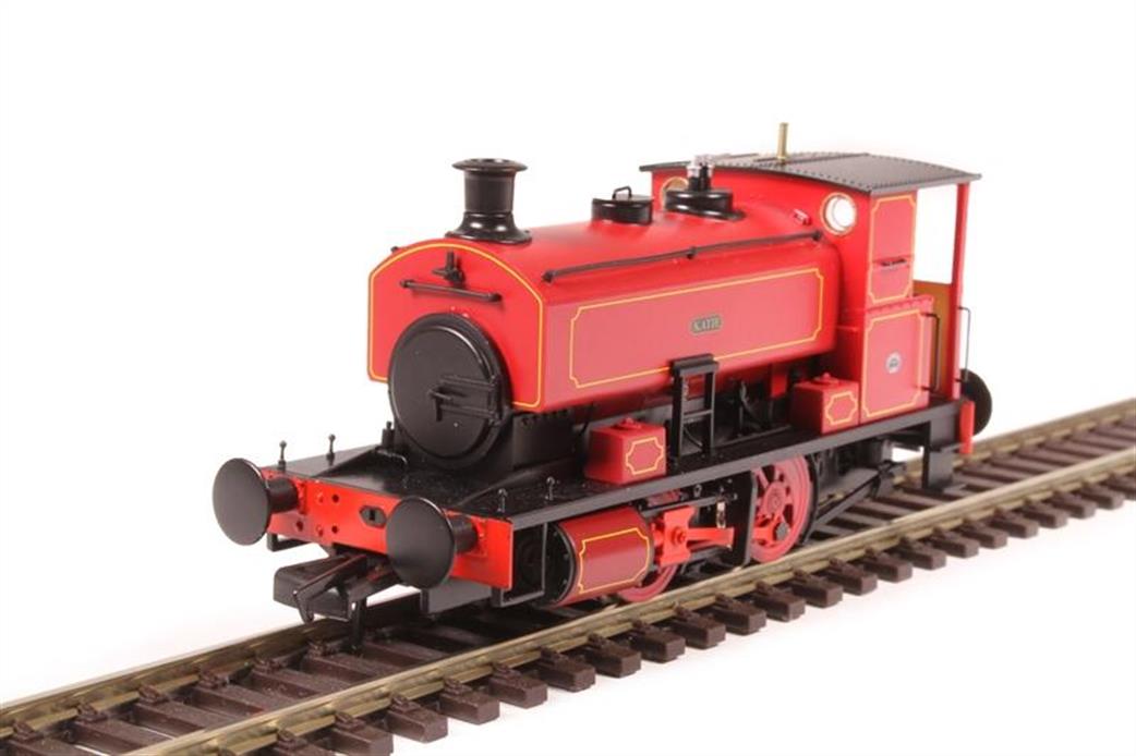 Accurascale OO H4-AB16-003 2226 Katie Andrew Barclay 16in 0-4-0ST Lined Maroon