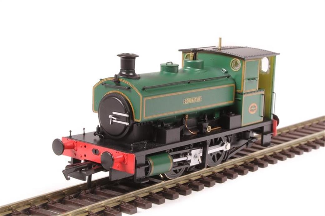 Accurascale OO H4-AB14-003 2134 Coronation Andrew Barclay 14in 0-4-0ST Lined Green