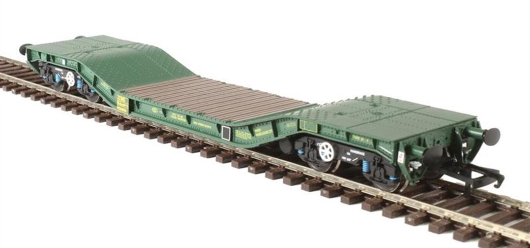 Accurascale H4-WW-016 MODA95539 Warwell AFV Carrier Gloucester GPS Bogies Olive Green 1990s OO