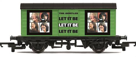 Let It Be' was the final studio album of The Beatles, released in May 1970 after the group's breakup. The creation of the album was documented in the concurrently released documentary of the same name which included clips of song rehearsals and the Apple Corps rooftop concert, the unannounced live performance which would be the groups last.Despite being the group's last, the album features some of The Beatles' most famous songs including 'Across the Universe', 'Let It Be', 'The Long and Winding Road' and 'Get Back', demonstrating that the group's music continued to remain immensely relevant to the popular music scene until the end.This commemorative wagon features a special livery inspired by the 'Let It Be' album artwork.