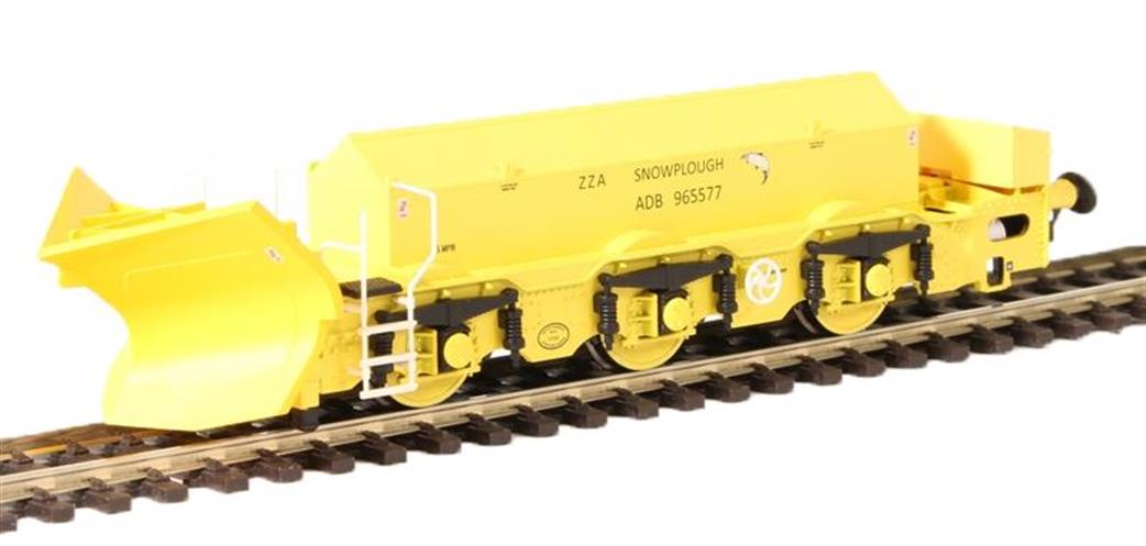 Hattons OO H4-BH-002 BR ZZA ADB965577 Beilhack Snow Plough Engineers Yellow