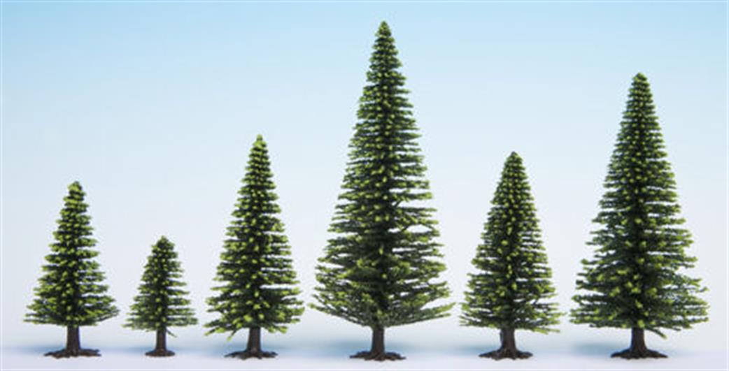 Noch  26825 25 Spruce Trees 5-14cm height