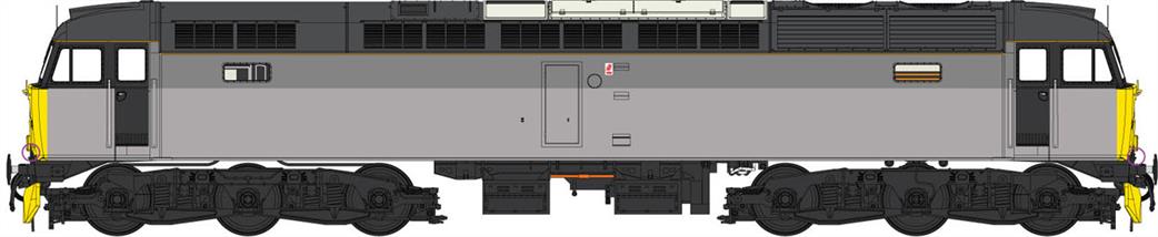 Heljan O Gauge 4863 BR Class 47 Railfreight Sector three tone grey unnumbered