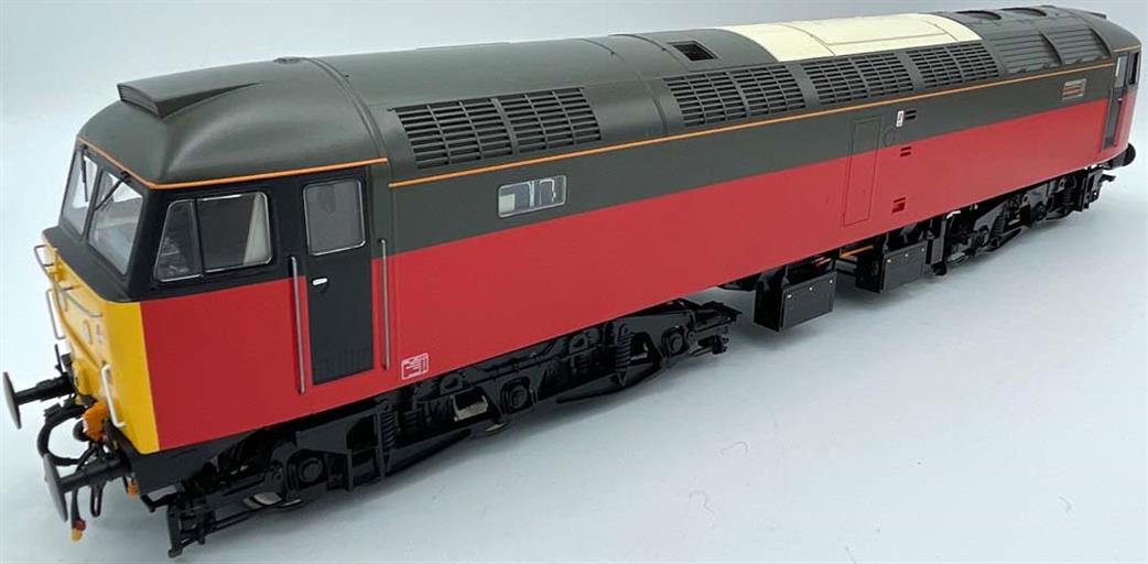 Heljan 4865 BR Class 47 BR Parcels Sector Red Grey Livery unnumbered O Gauge
