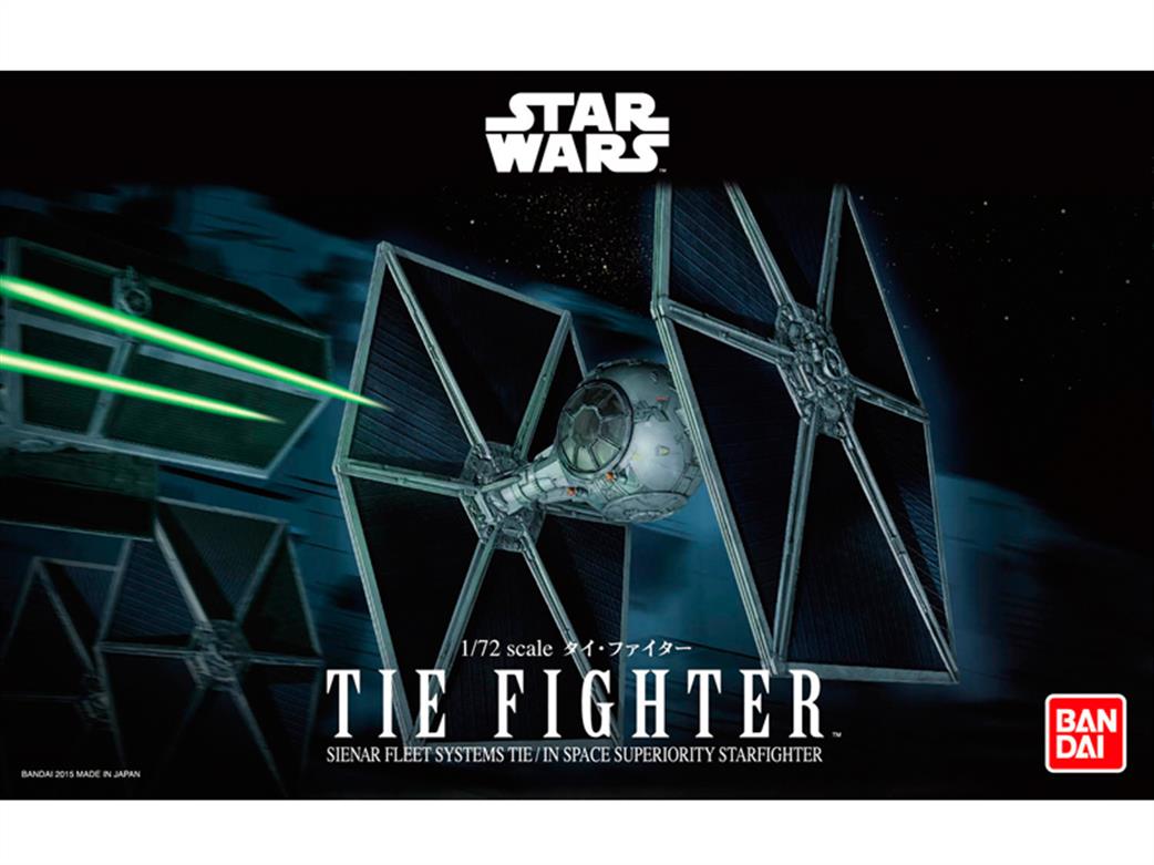 Bandai 01201 TIE Fighter Kit from Star Wars 1/72