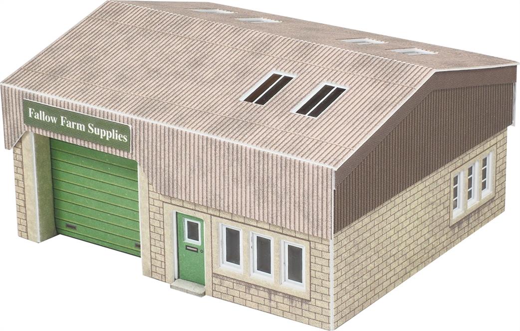 Metcalfe N PN185 Modern Industrial Unit Building card construction kit