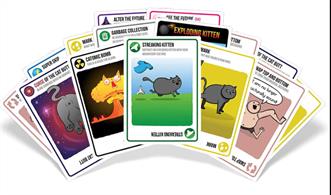 Second expansion for Exploding Kittens.A 15-card expansion for Exploding Kittens that changes everything! Blind your opponents with unpleasant cat butts, drop catomic bombs and more.