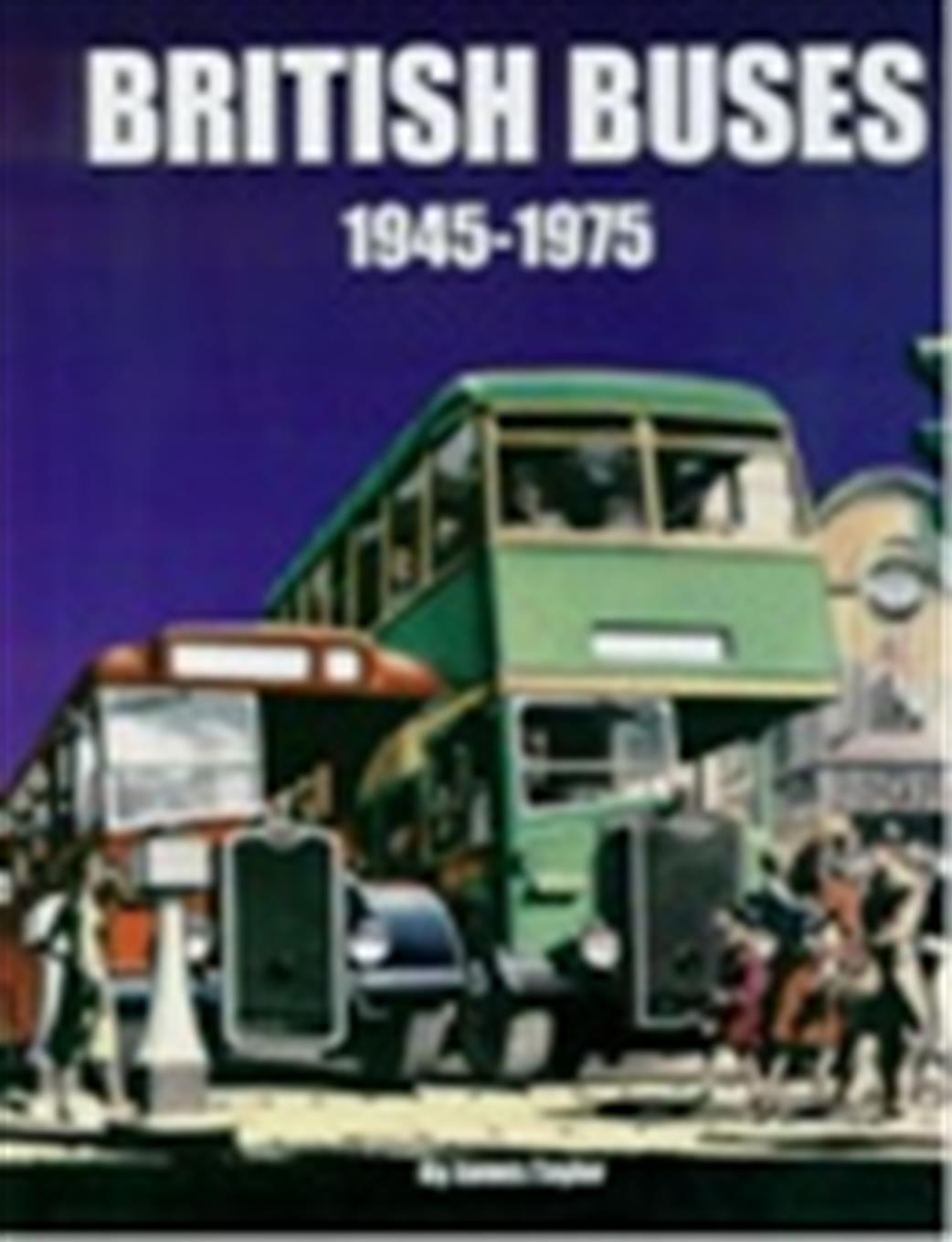 9781906133382 British Buses 1945 - 1975 Book By James Taylor