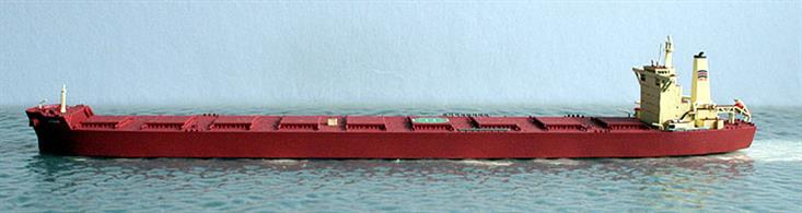 A 1/1250 scale model of Attikos a bulker by Rhenania Junior RJ332C,