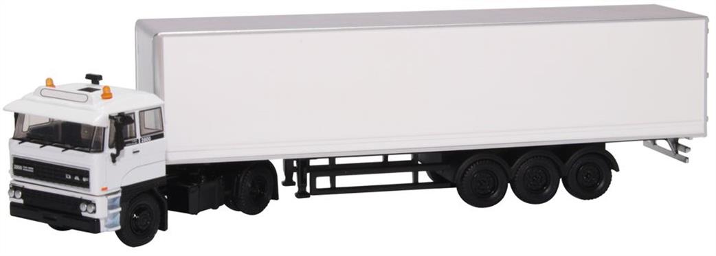 Oxford Diecast 1/76 SP141A DAF 2800 Plain White Lorry Model