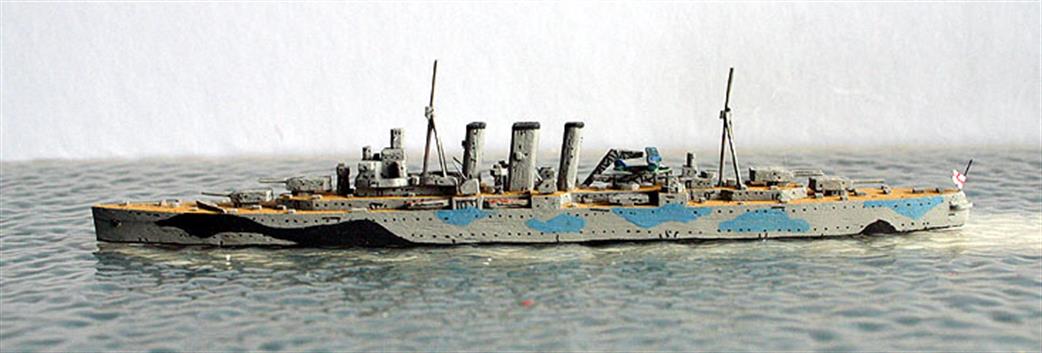 Secondhand Mini-ships 1250W23 HMS Norfolk heavy cruiser in 1941 camouflage 1/1250