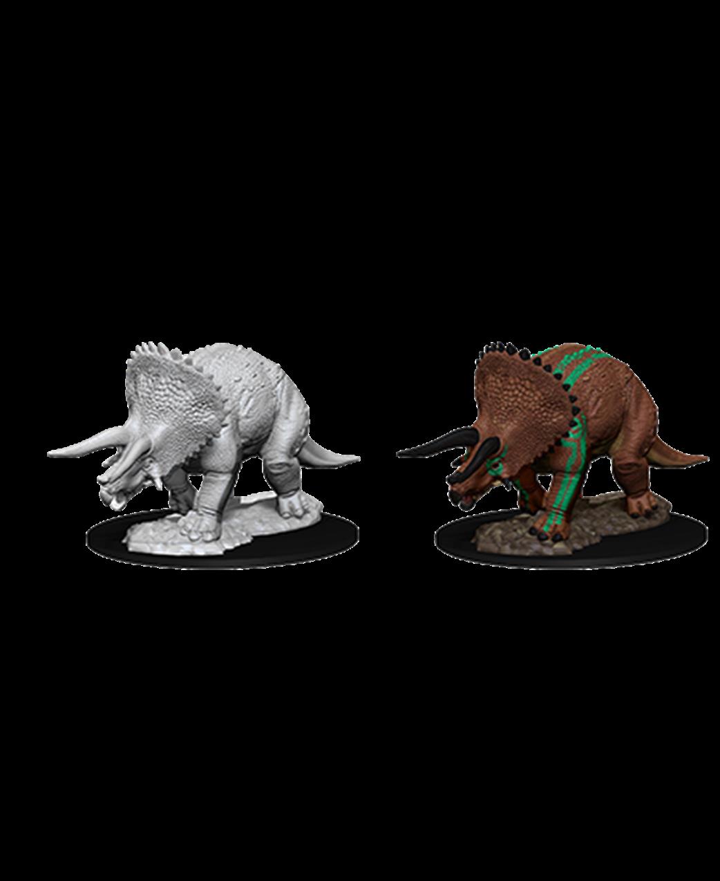 Wizkids  73533 Triceratops: D&D Nolzur's Marvelous Unpainted Miniatures