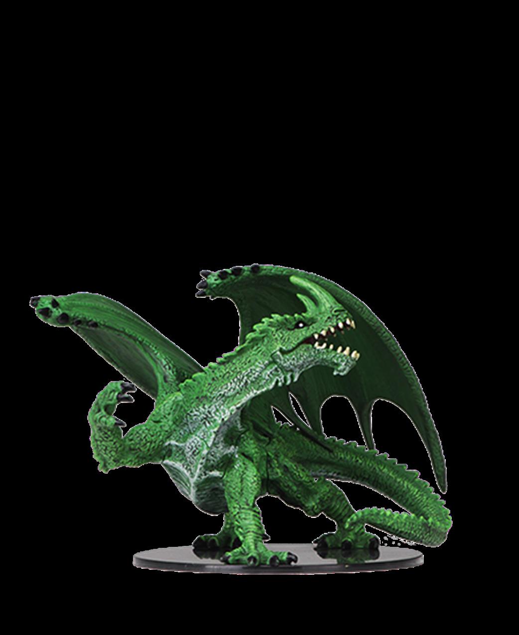 Wizkids  73531 Gargantuan Green Dragon: Pathfinder Deep Cuts Unpainted Miniatures