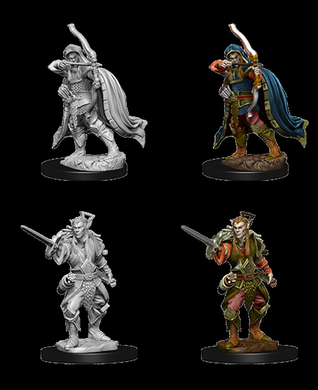 Wizkids  73539 Male Elf Rogue: D&D Nolzur's Marvelous Unpainted Miniatures