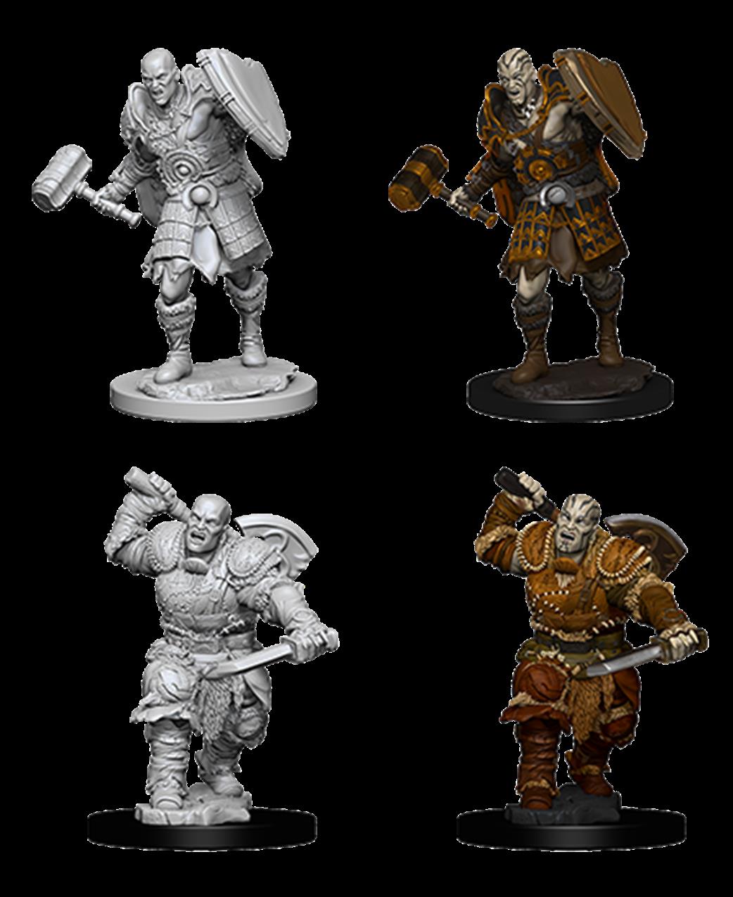 Wizkids  73541 Male Goliath Fighter: D&D Nolzur's Marvelous Unpainted Miniatures