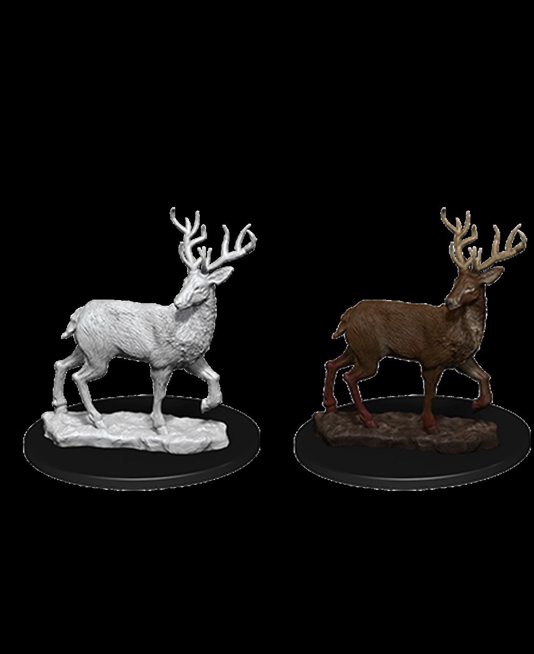 Wizkids  73550 Stag: Pathfinder Deep Cuts Unpainted Miniatures