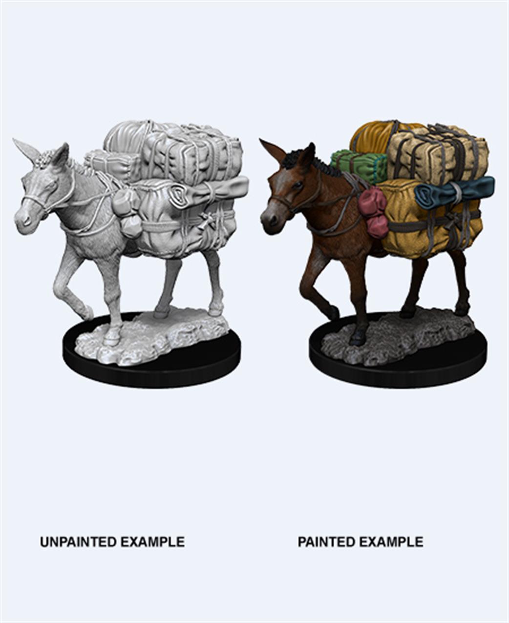 Wizkids  73552 Pack Mule: Pathfinder Deep Cuts Unpainted Miniatures