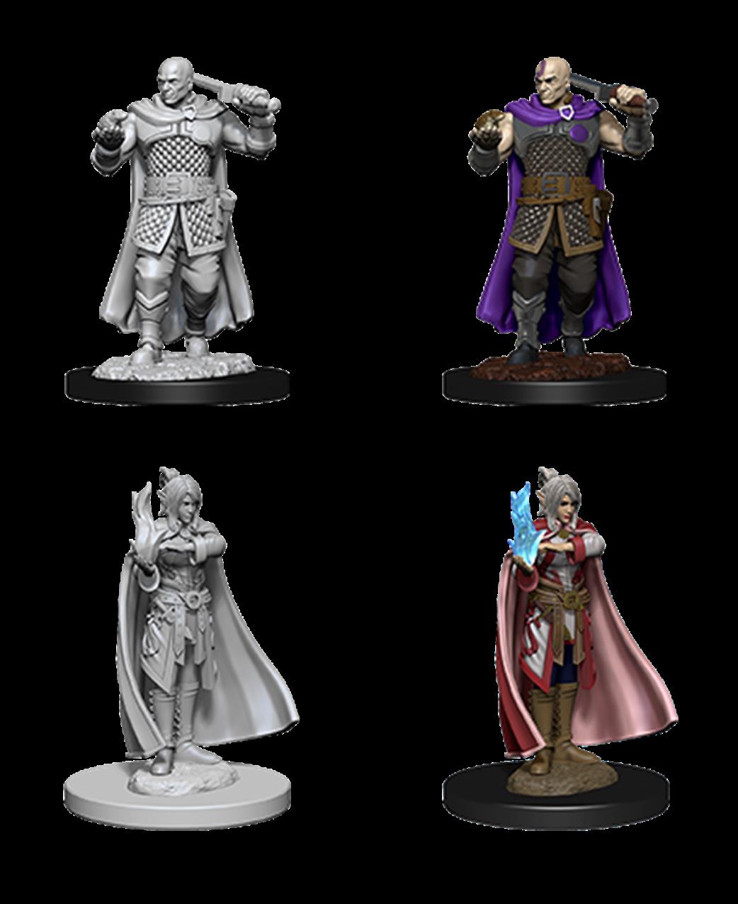 Wizkids 73675 Minsc and Boo & Delina: D&D Nolzur's Marvelous Unpainted  Miniatures