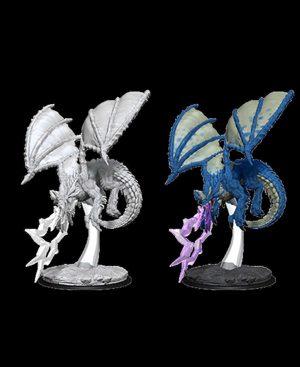 Wizkids  73683 Young Blue Dragon: D&D Nolzur's Marvelous Unpainted Miniatures