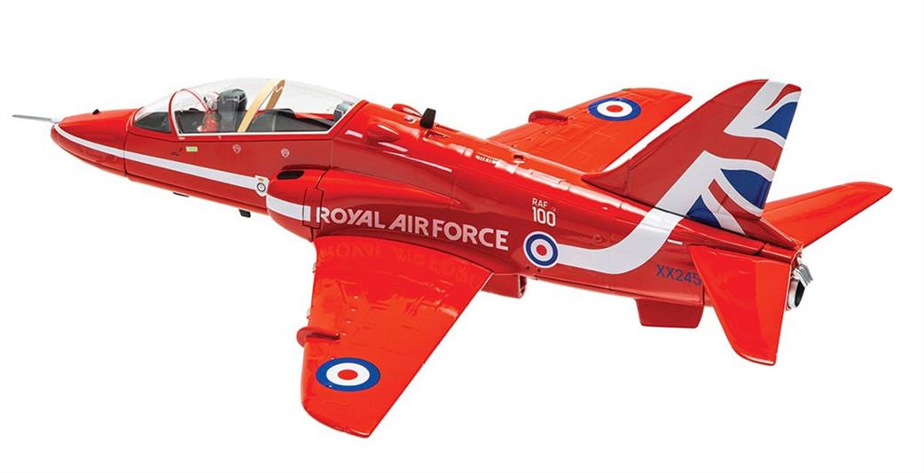 Corgi 1/72 AA36015 BAe Hawk T1 XX245 RAF Aerobatic Team The Red Arrows, Scampton 2018 RAF 100