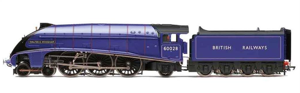 Hornby R3701 BR 60028 Walter K Whigham Gresley A4 Class Lined Blue OO