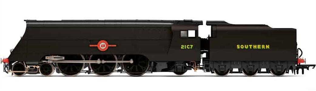 Hornby OO R3717 SR 21C7 Aberdeen Commonwealth Bulleid Merchant Navy Class SR Black