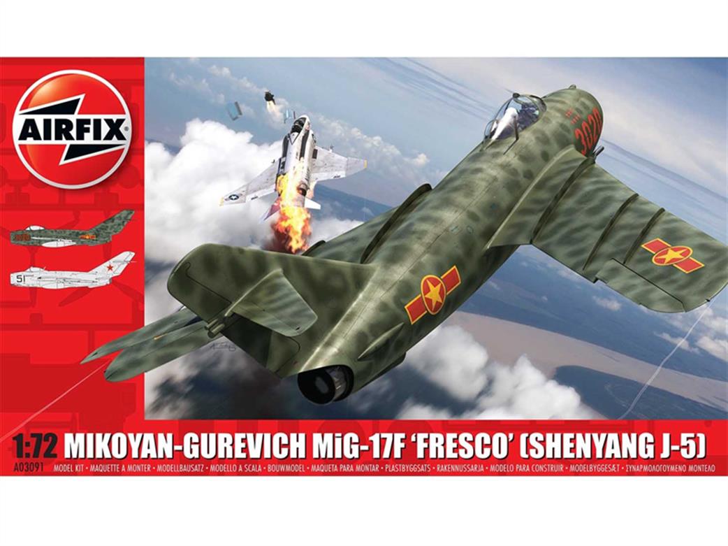 Airfix 1/72 A03091 Mikoyan-Gurevich MiG-17  Kit