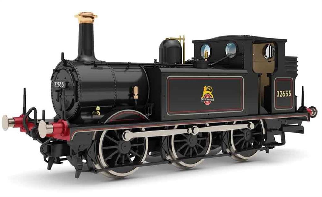 Hornby OO R3767 BR 32655 A1X Terrier Class 0-6-0T BR Early Emblem