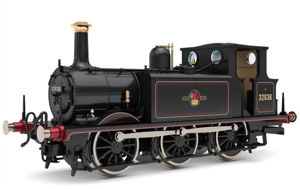 Hornby OO R3768 BR 32636 A1X Terrier Class 0-6-0T BR Late Crest