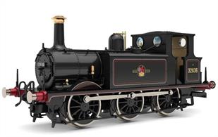 Model of the former LB&amp;SCR A1X class 'Terrier' 0-6-0 tank engines, a design which had a long service life on minor branch lines across Southern England.Model finished as British Railways 32636 with later lion holding wheel crest.Era 5, 1957-1968
