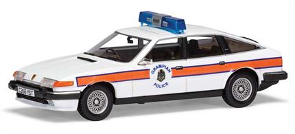 Corgi Vanguard VA09013 is a 1/43rd scale diecast car model of a Rover SD1 Vitesse operated by the Grampian Police