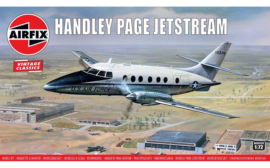 Airfix A03012V Handley Page Jetstream Aircraft Kit 1/72