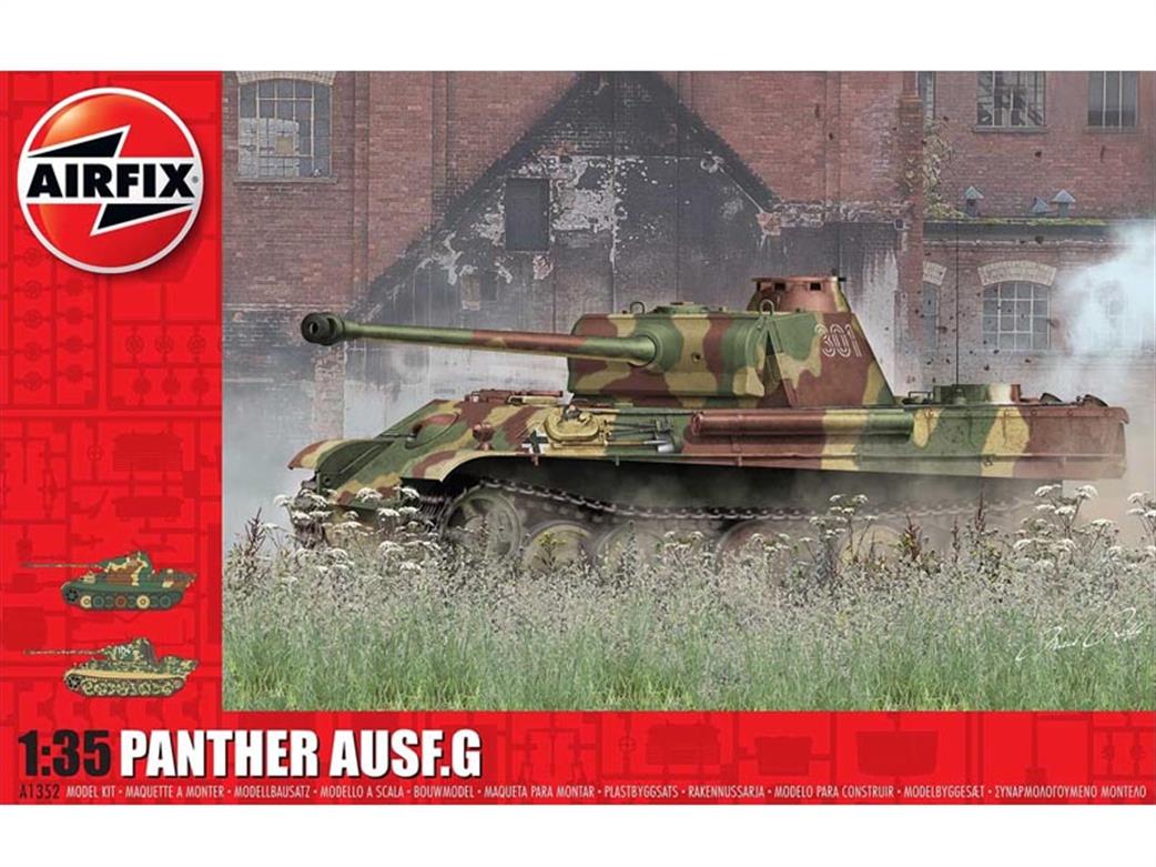Airfix A1352 Panther Ausf G WW2 Tank Kit 1/35