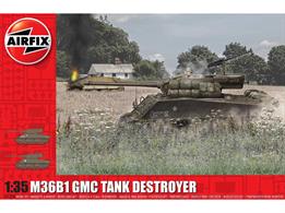 Airfix A1356 1/35th M36B1 GMC WW2 Tank Destroyer KitNumber of parts    Length 213mm   Width 87mm