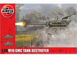 Airfix 1/35 M10 GMC WW2 Tank Destroyer Kit A1360Number of parts    Length 195mm   Width 87mm
