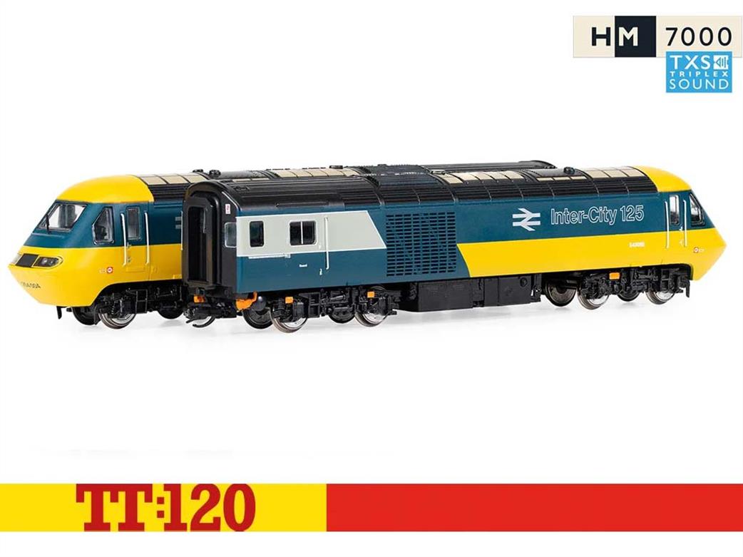 Hornby TT:120 TT3021TXSM BR Class 43 HST InterCirty 125 Train Pack Original Livery DCC Sound