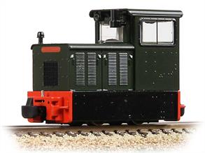 New model of the small narrow gauge diesel shunting engines built for the Ministry of Defence and used as several depots.