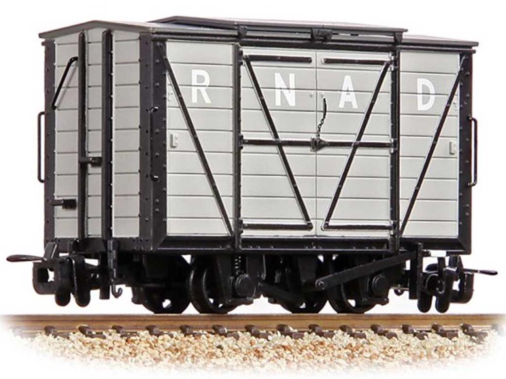 Bachmann OO9 393-125 RNAD Covered Box Van RNAD Grey