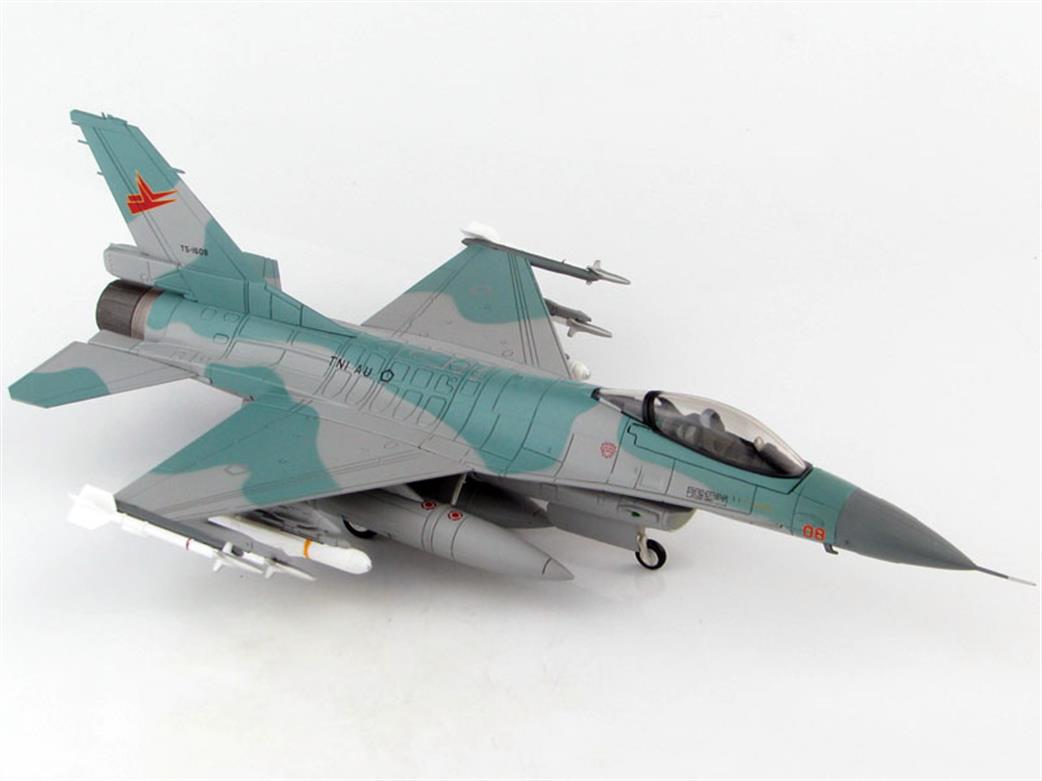 Hobby Master 1/72 HA3861 Lockheed F-16A Block 15 TS-1608 TNI-AU Indonesian Air Force Circa 2001
